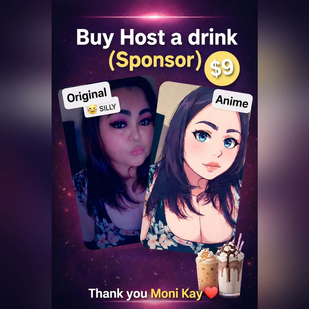 Buy host a drink to say thank you (Sponsor)